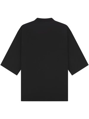 Casual Classics Premium Combed 220 Oversize Fit Extended Neck Half Sleeve Tee Tall Adult - Image 7