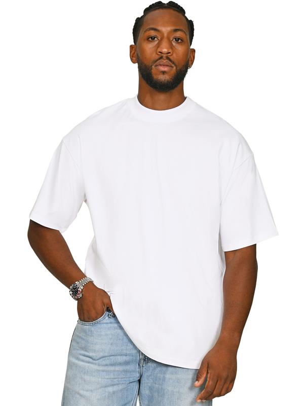 Casual Classics Premium Combed Interlock 240 Oversize Fit Extended Neck Tee Adult