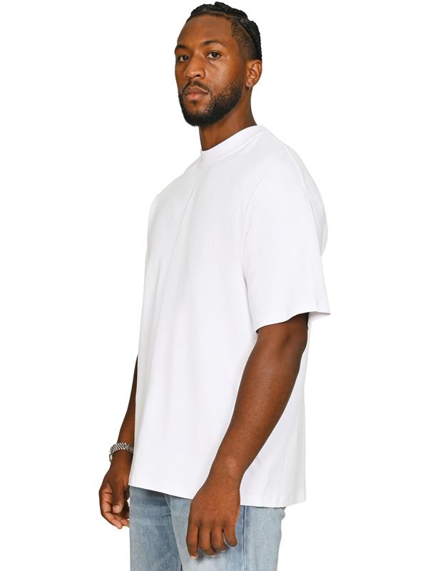 Casual Classics Premium Combed Interlock 240 Oversize Fit Extended Neck Tee Adult