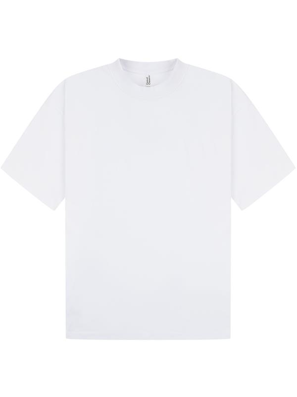 Casual Classics Premium Combed Interlock 240 Oversize Fit Extended Neck Tee Adult