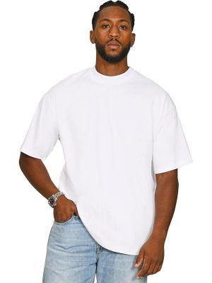 Casual Classics Premium Combed Interlock 240 Oversize Fit Extended Neck Tee Tall Adult - Image 8