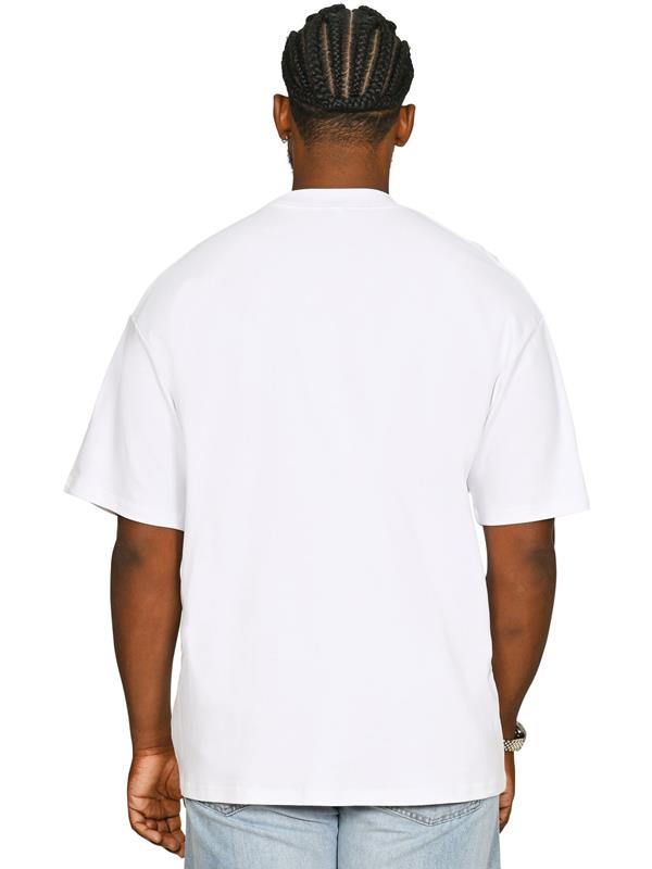 Casual Classics Premium Combed Interlock 240 Oversize Fit Extended Neck Tee Tall Adult