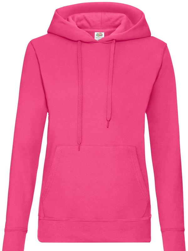 Fruit Of The Loom Classic Open End 280 Regular Fit Hood Ladies