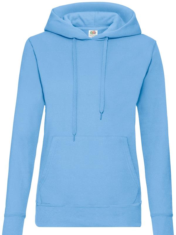 Fruit Of The Loom Classic Open End 280 Regular Fit Hood Ladies