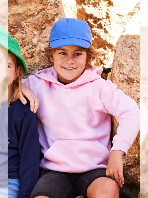 Fruit Of The Loom Classic Open End 280 Regular Fit Hood Kids - Image 1