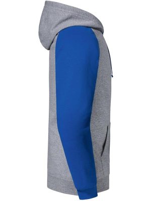 Jerzees Nublend Open End 275 Regular Fit Colour Block Raglan Hood Adult - Image 15