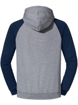 Jerzees Nublend Open End 275 Regular Fit Colour Block Raglan Hood Adult - Image 16