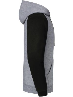 Jerzees Nublend Open End 275 Regular Fit Colour Block Raglan Hood Adult - Image 21