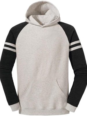 Jerzees Nublend Open End 275 Regular Fit Varsity Raglan Hood Adult - Image 25