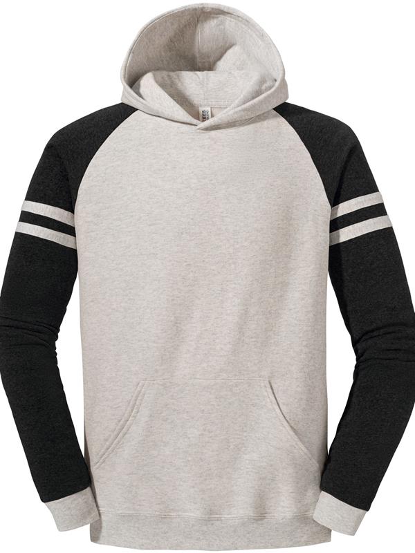 Jerzees Nublend Open End 275 Regular Fit Varsity Raglan Hood Adult