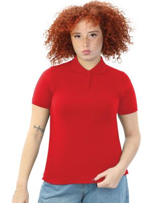 Absolute Apparel Diva Ringspun 240 Classic Fit Polo Ladies - Image 14