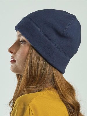 Atlantis Birk Recycled Polyester Fleece Beanie With Turn Up Adult - Image 14