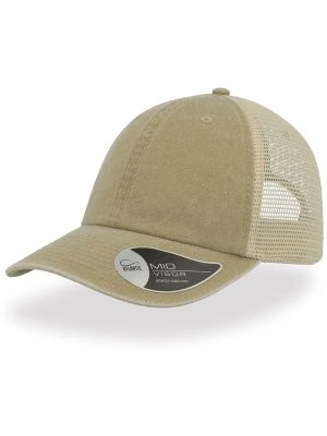 Atlantis Case Pigment Dyed 6 Panel Trucker Cap Adult - Image 23