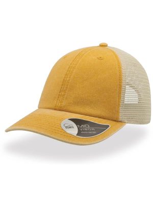Atlantis Case Pigment Dyed 6 Panel Trucker Cap Adult - Image 27