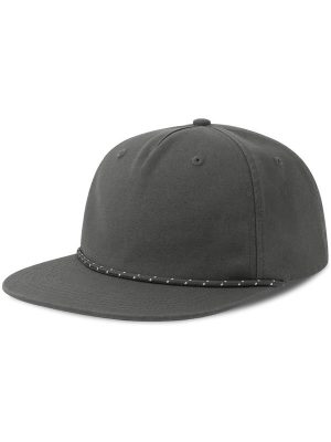 Atlantis Chao 5 Panel Unstructured Low Profile Flat Visor With Rope Organic Cap Adult - Image 33