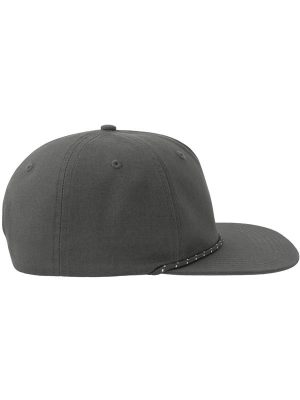 Atlantis Chao 5 Panel Unstructured Low Profile Flat Visor With Rope Organic Cap Adult - Image 37