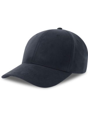 Atlantis Fam S 6 Panel Structured Low Profile Mid Visor Suede Recycled Cap Adult - Image 43
