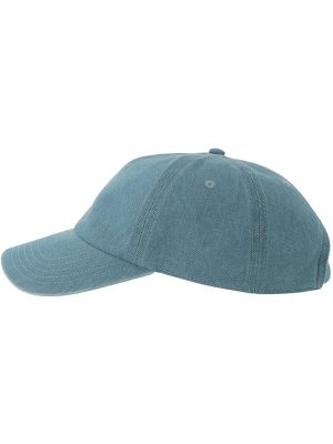 Atlantis Iraya 5 Panel Unstructured Low Profile Mid Visor Denim Recycled Cap Adult - Image 31