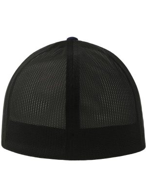 Atlantis Nila 6 Panel Structured Low Profile Mid Visor Stretch Fully Closed Recycled Trucker Cap Adult - Image 30
