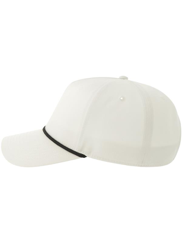 Atlantis Paka 5 Panel Structured High Profile Mid Visor With Rope Recycled Cap Adult