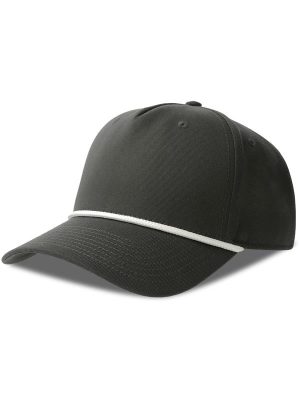 Atlantis Paka 5 Panel Structured High Profile Mid Visor With Rope Recycled Cap Adult - Image 28