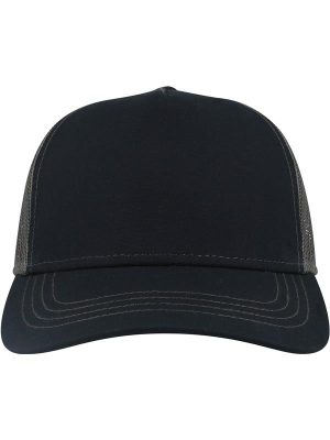 Atlantis Rapper Canvas S Recycled 5 Panel Trucker Adult - Image 63