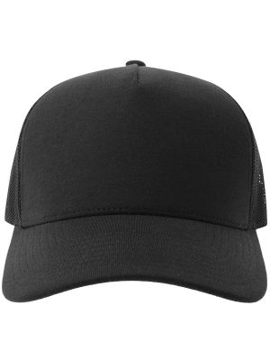 Atlantis Rapper Jersey S 5 Panel Structured Mid Profile Mid Visor Recycled Trucker Cap Adult - Image 12