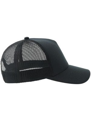 Atlantis Rapper Jersey S 5 Panel Structured Mid Profile Mid Visor Recycled Trucker Cap Adult - Image 18