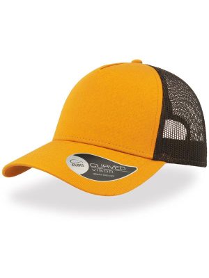 Atlantis Rapper Cotton 5 Panel Trucker Cap Adult - Image 75