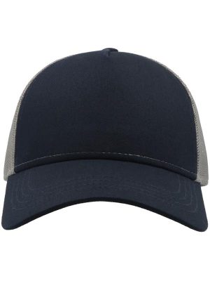 Atlantis Rapper Cotton 5 Panel Trucker Cap Adult - Image 80