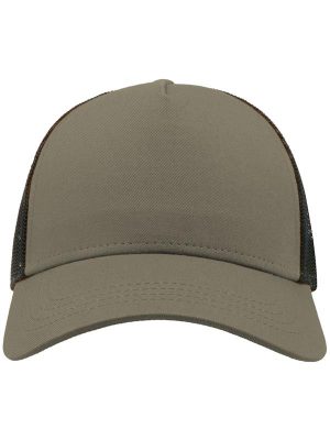 Atlantis Rapper Cotton 5 Panel Trucker Cap Adult - Image 88