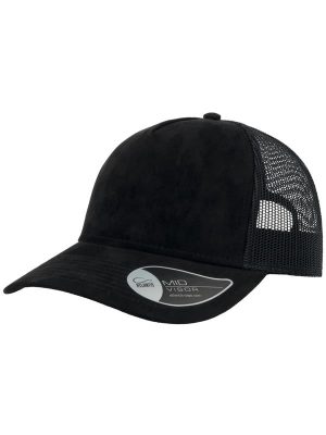 Atlantis Rapper Suede 5 Panel Trucker Cap Adult - Image 19