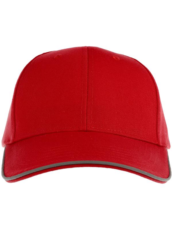 Atlantis Reflect 6 Panel Reflective Piping Baseball Cap Adult