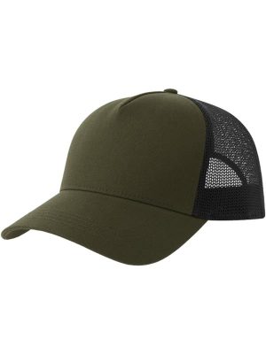 Atlantis Rapper Cotton S 5 Panel Sustainable Trucker Cap Adult - Image 71