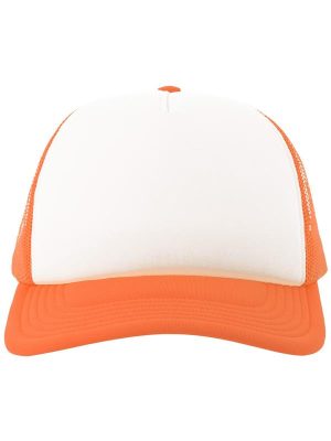 Atlantis Rapper S 5 Panel Structured Foam Mid Profile Curved Visor Recycled Trucker Cap Adult - Image 149