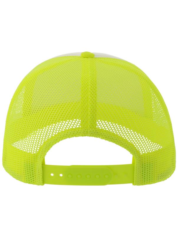 Atlantis Rapper S 5 Panel Structured Foam Mid Profile Curved Visor Recycled Trucker Cap Adult