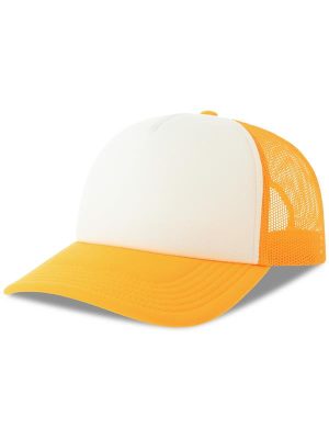 Atlantis Rapper S 5 Panel Structured Foam Mid Profile Curved Visor Recycled Trucker Cap Adult - Image 183