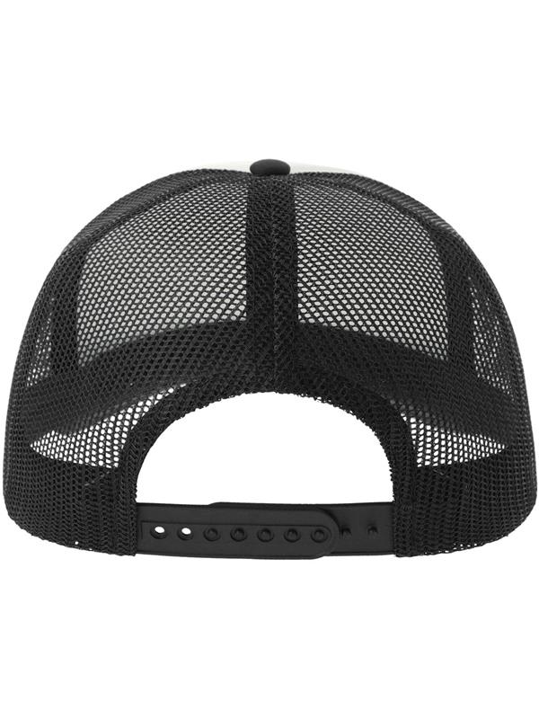 Atlantis Rapper S 5 Panel Structured Foam Mid Profile Curved Visor Recycled Trucker Cap Adult