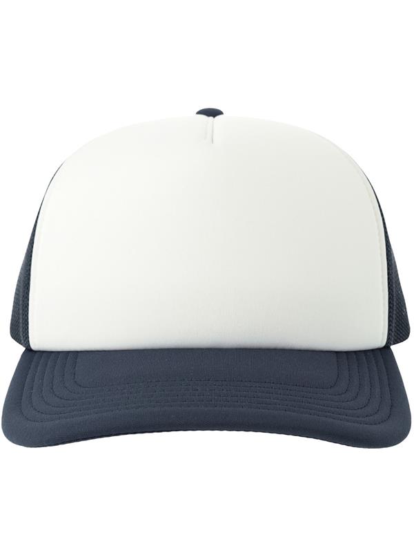 Atlantis Rapper S 5 Panel Structured Foam Mid Profile Curved Visor Recycled Trucker Cap Adult
