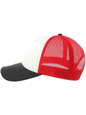 Atlantis Rapper S 5 Panel Structured Foam Mid Profile Curved Visor Recycled Trucker Cap Adult - Image 161