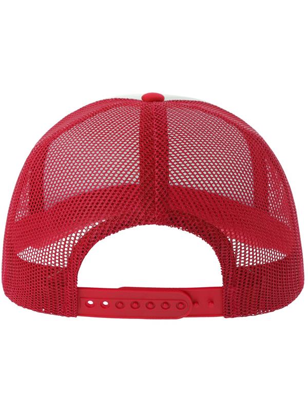 Atlantis Rapper S 5 Panel Structured Foam Mid Profile Curved Visor Recycled Trucker Cap Adult
