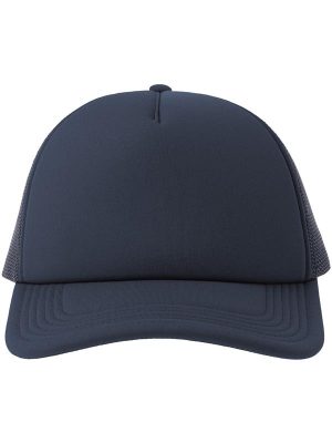 Atlantis Rapper S 5 Panel Structured Foam Mid Profile Curved Visor Recycled Trucker Cap Adult - Image 114