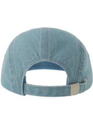 Atlantis Ruby 5 Panel Unstructured Low Profile Flat Visor Denim Recycled Camper Cap Adult - Image 30