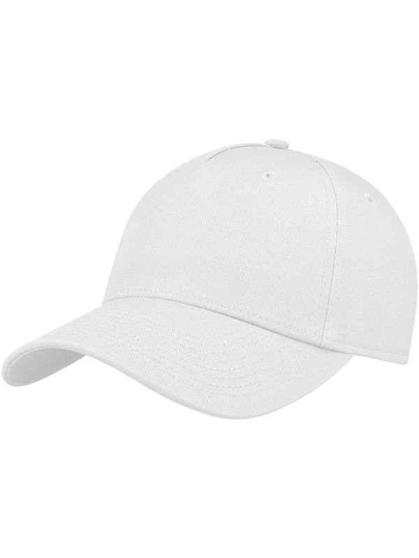 Atlantis Shot S Curved Visor 5 Panel Sustainable Structured Cap Adult