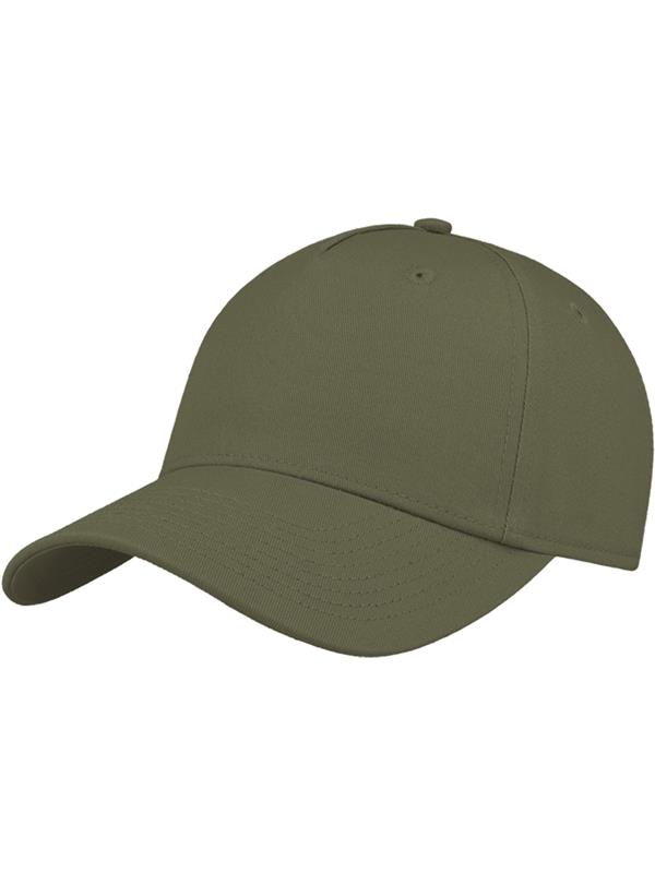 Atlantis Shot S Curved Visor 5 Panel Sustainable Structured Cap Adult