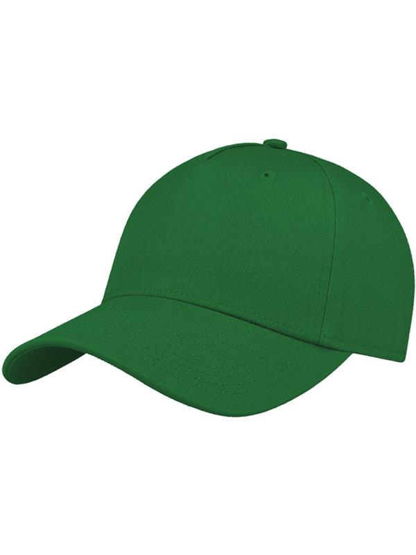 Atlantis Shot S Curved Visor 5 Panel Sustainable Structured Cap Adult