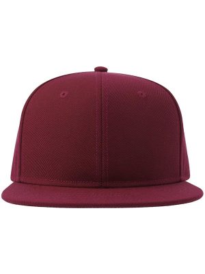 Atlantis Snapback Flat Visor 6 Panel Sustainable Cap Adult - Image 48