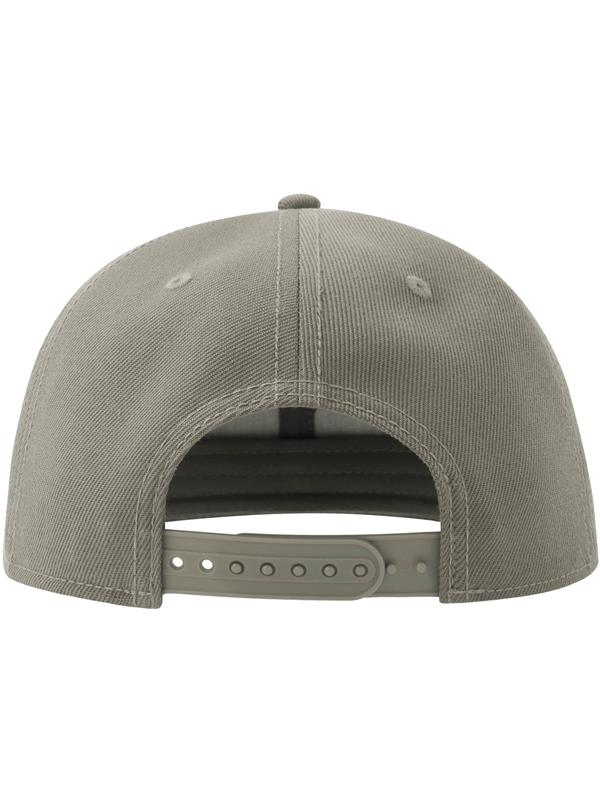 Atlantis Snapback Flat Visor 6 Panel Sustainable Cap Adult
