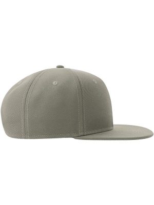 Atlantis Snapback Flat Visor 6 Panel Sustainable Cap Adult - Image 58