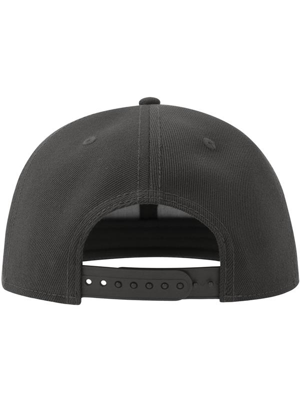 Atlantis Snapback Flat Visor 6 Panel Sustainable Cap Adult
